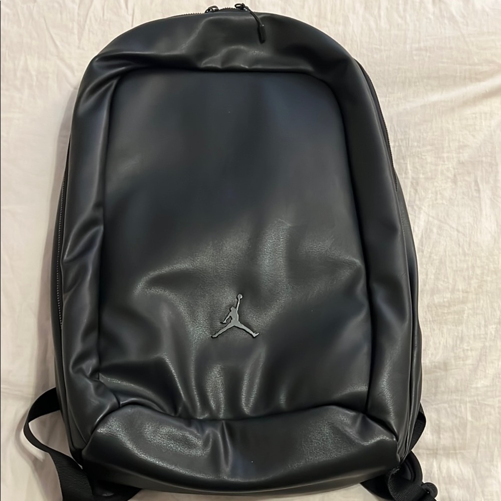 Jordan Black Backpack With Streamlined Design And… - image 1